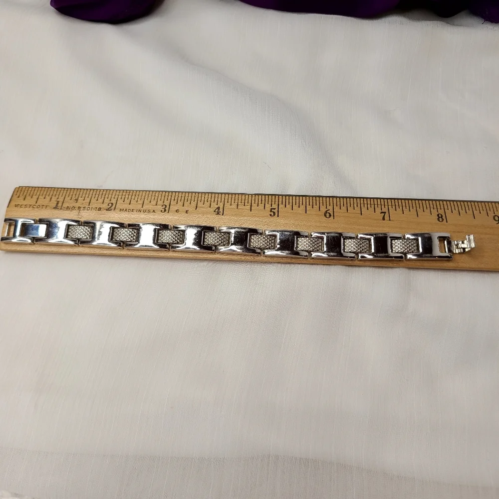 Mens Stainless Steel Link Bracelet